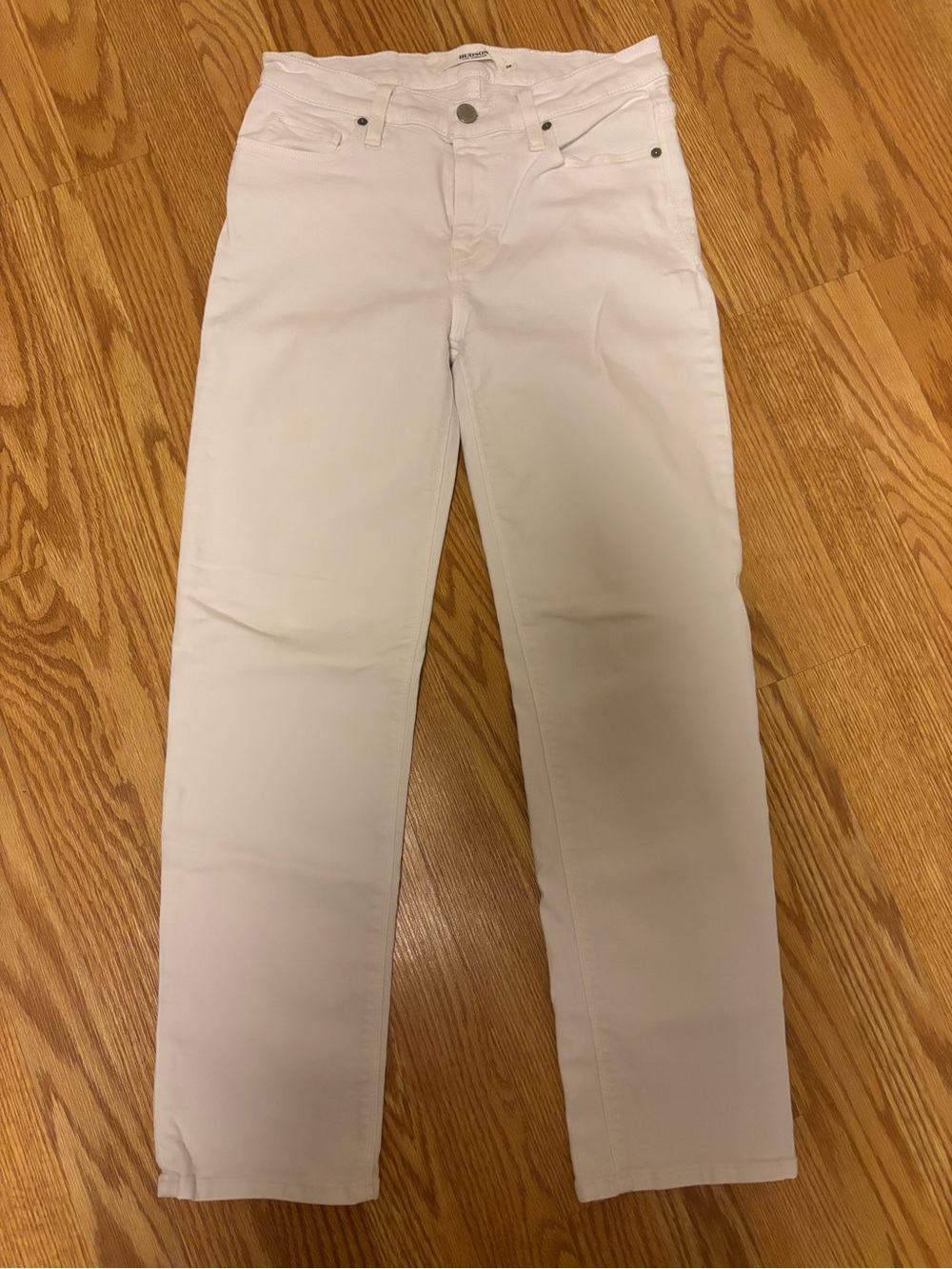 Hudson Jeans Women's White Nico Cigarette Jeans